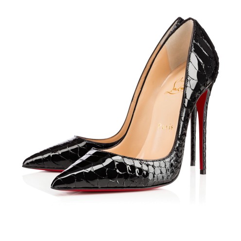 CHRISTIAN LOUBOUTIN SO KATE PYTHON CHRYSTAL - 100mm